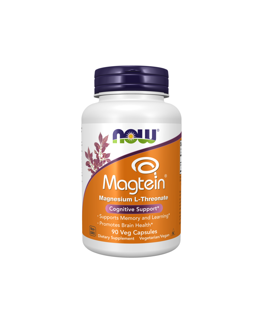 Magtein Magnesium L-Threonate 90 Veg Capsules